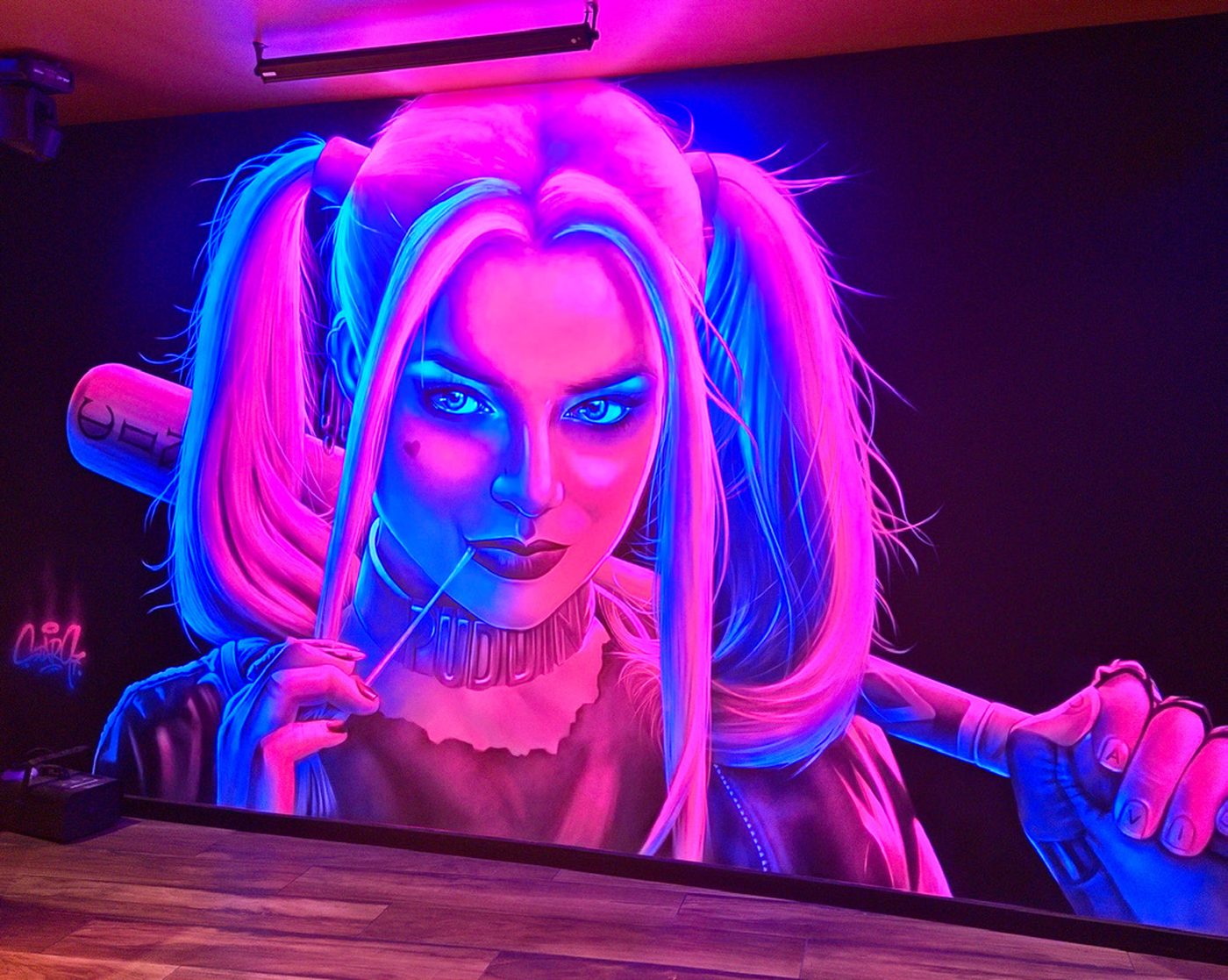 Performance live painting en entreprise